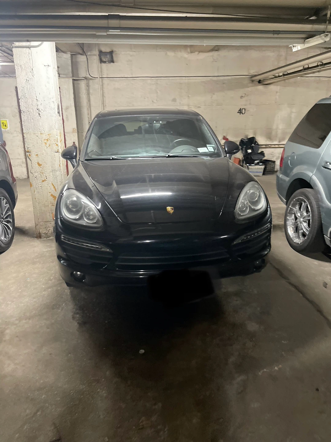 Black Porsche Cayenne S