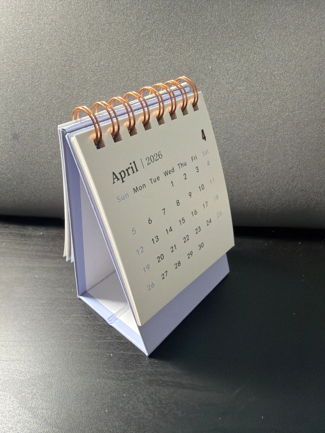 2026 Desk Calendar