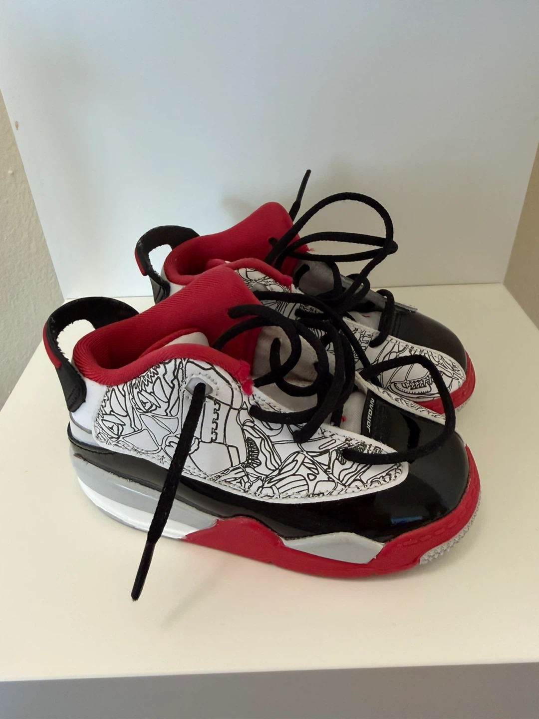 Air Jordan Dub Zero TD 'Varsity Red' - photo 2