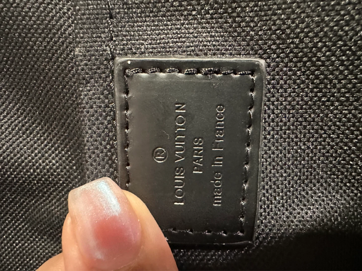 Louis Vuitton Damier Graphite Keepall Bandouliere 55