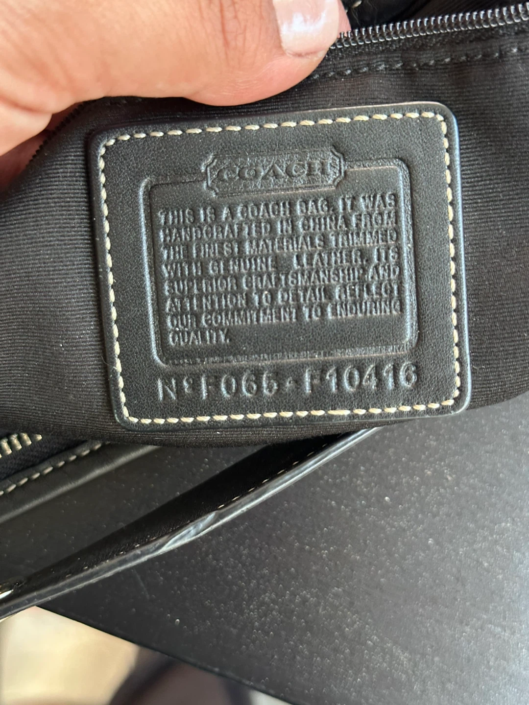 Coach Signature Canvas & Leather Shoulder Bag - photo 2