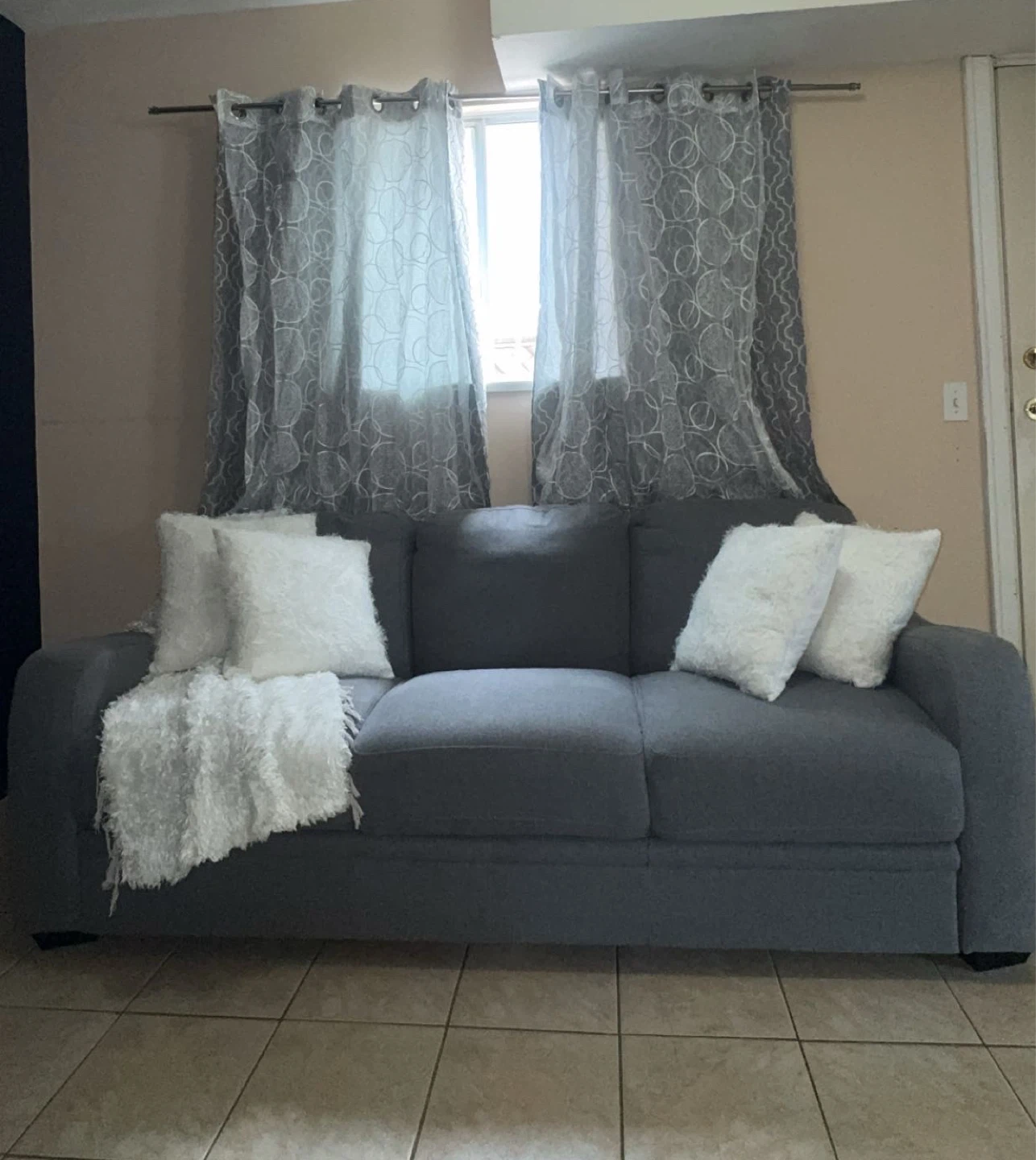 Grey Sofa Set – 2 Sofas - photo 2