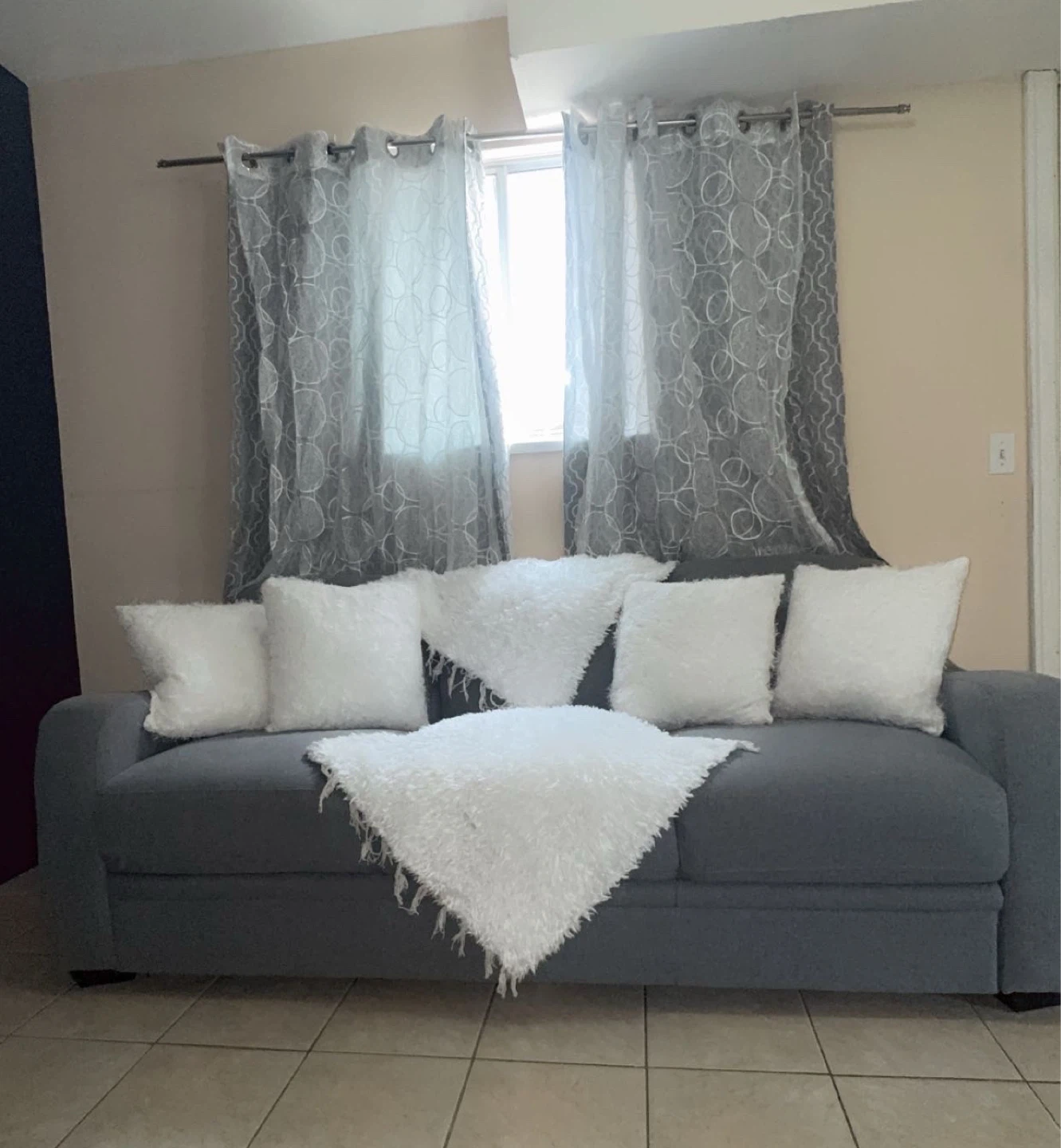 Grey Sofa Set – 2 Sofas - photo 3