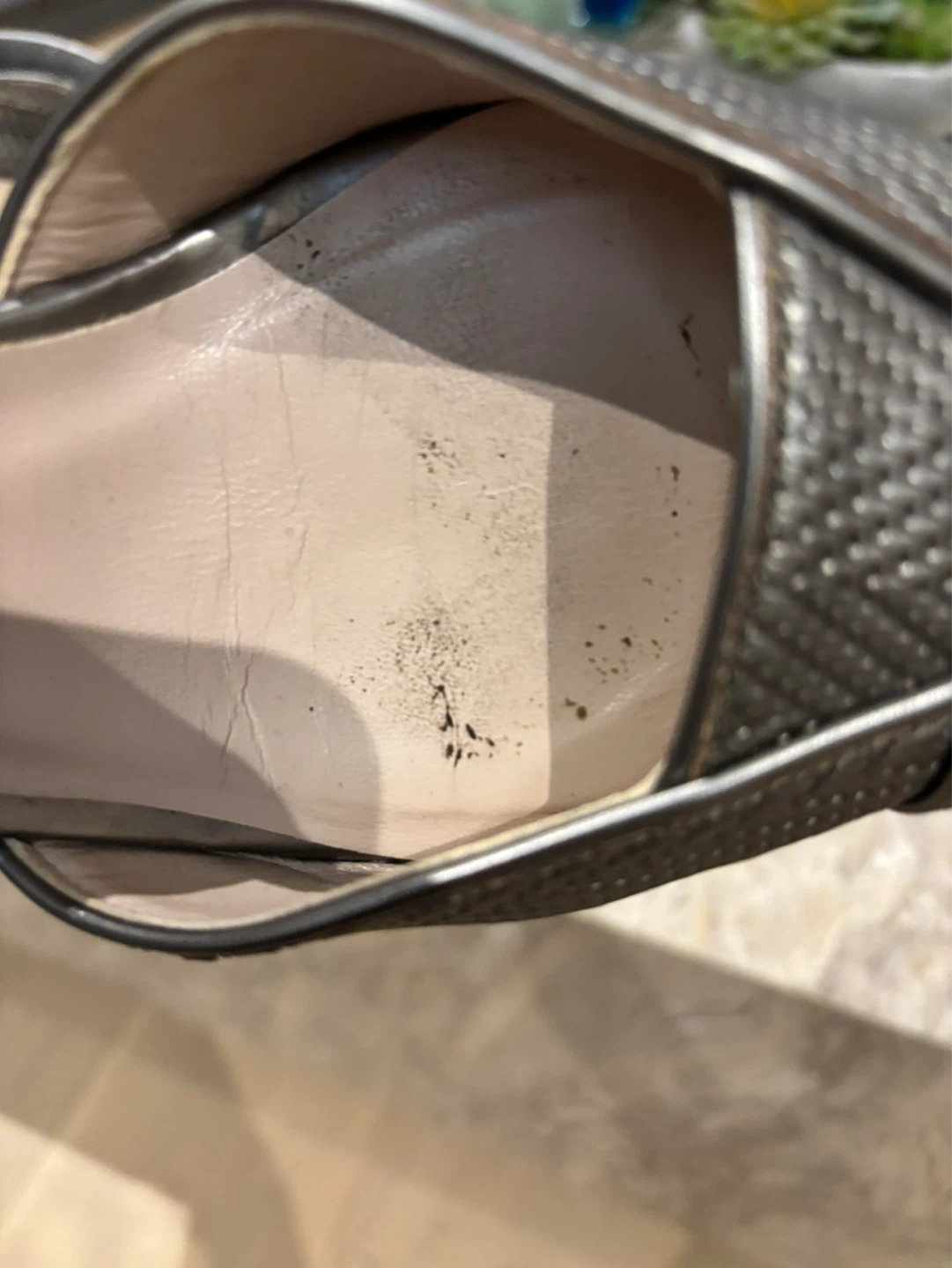 Lodi Silver Metallic Heels/Made in Spain - photo 4