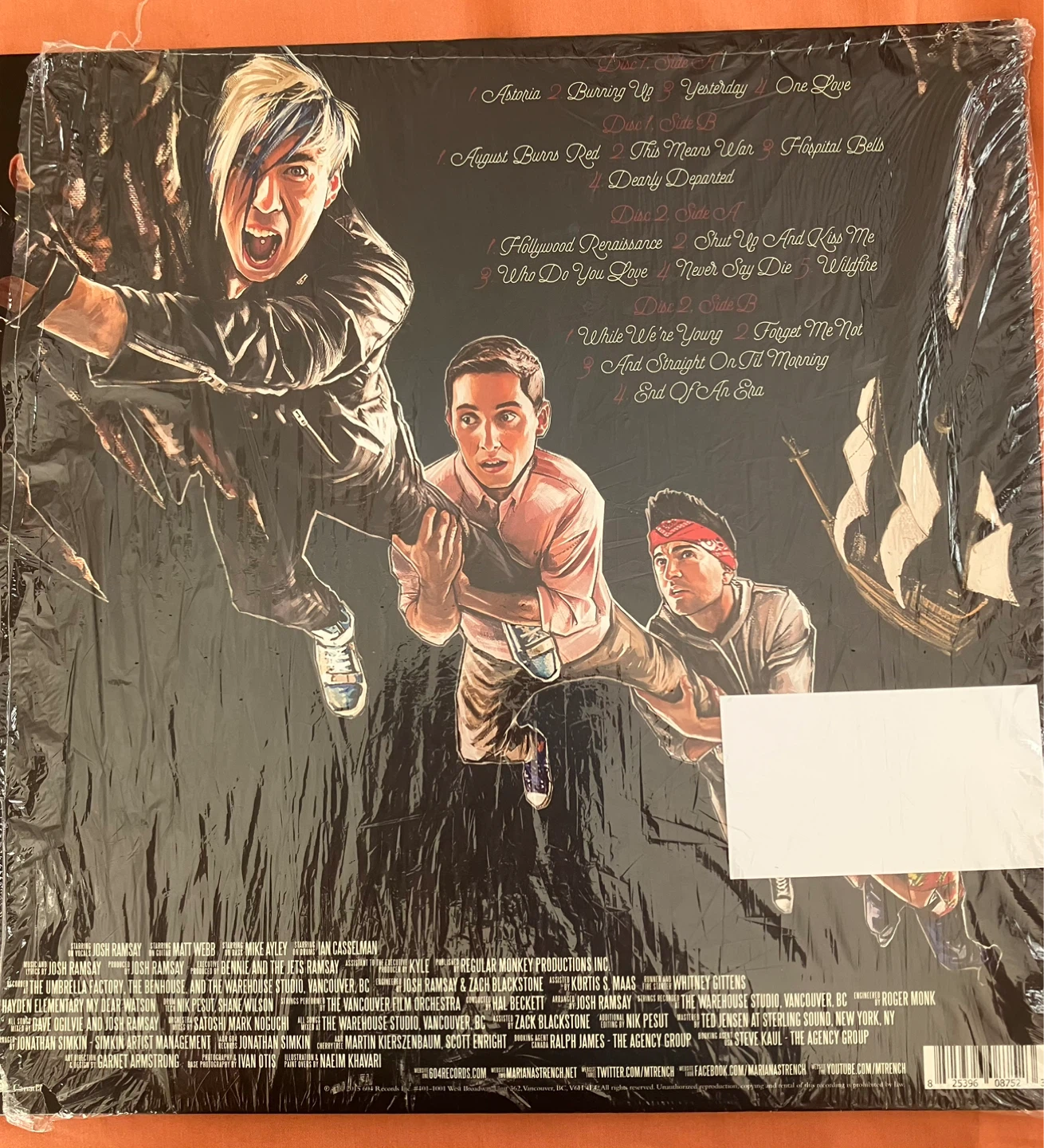 Mariana's Trench Astoria Limited Edition 2 Discs Vinyl Record - photo 3