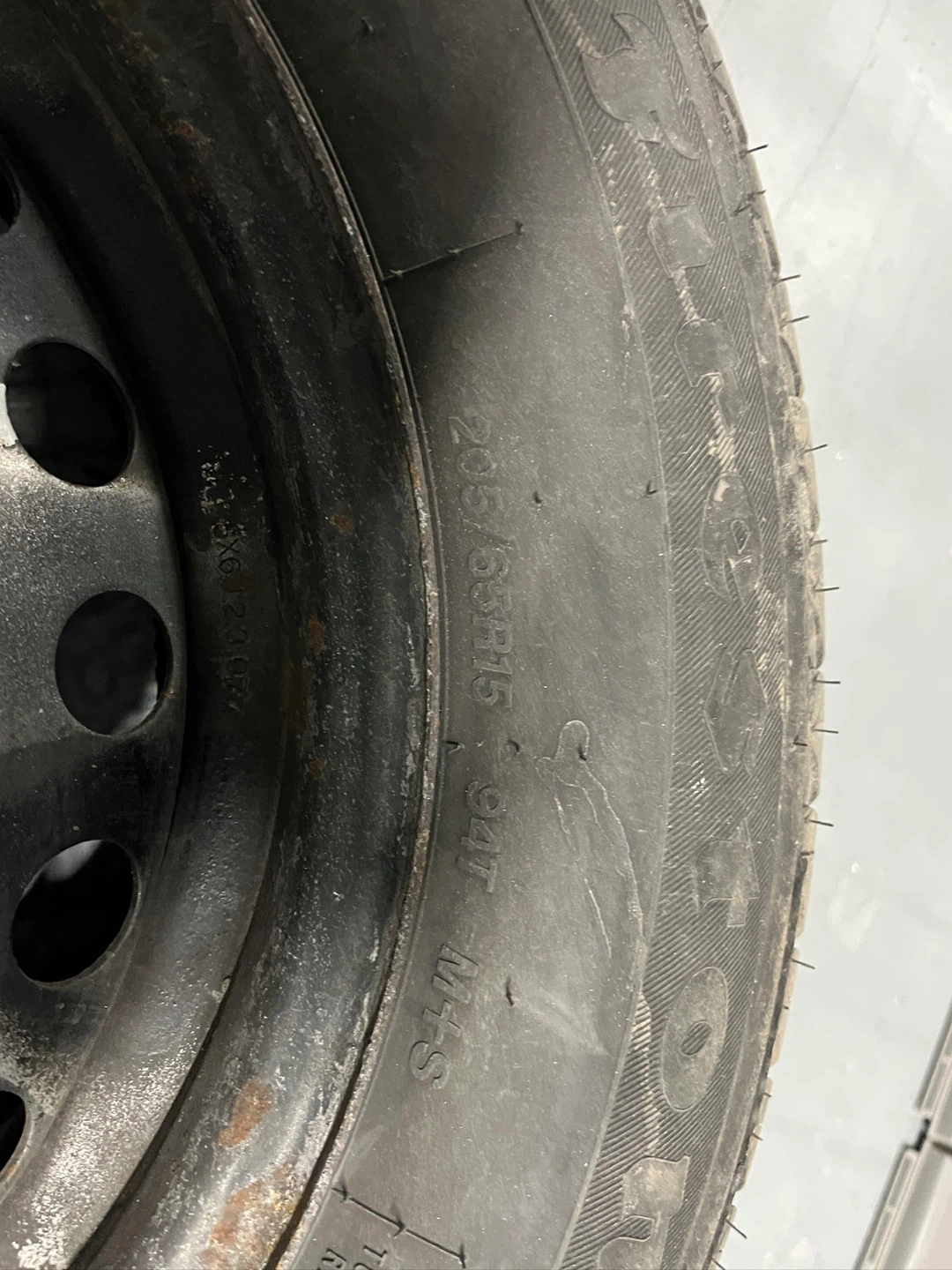 Firestone All Season Tires + Steel Rims (Set of 4) $200 - photo 5