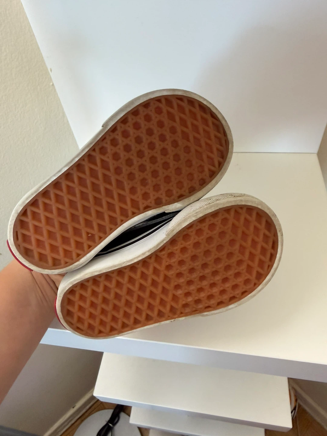 Toddler Vans Old Skool V Black White Shoes - photo 4
