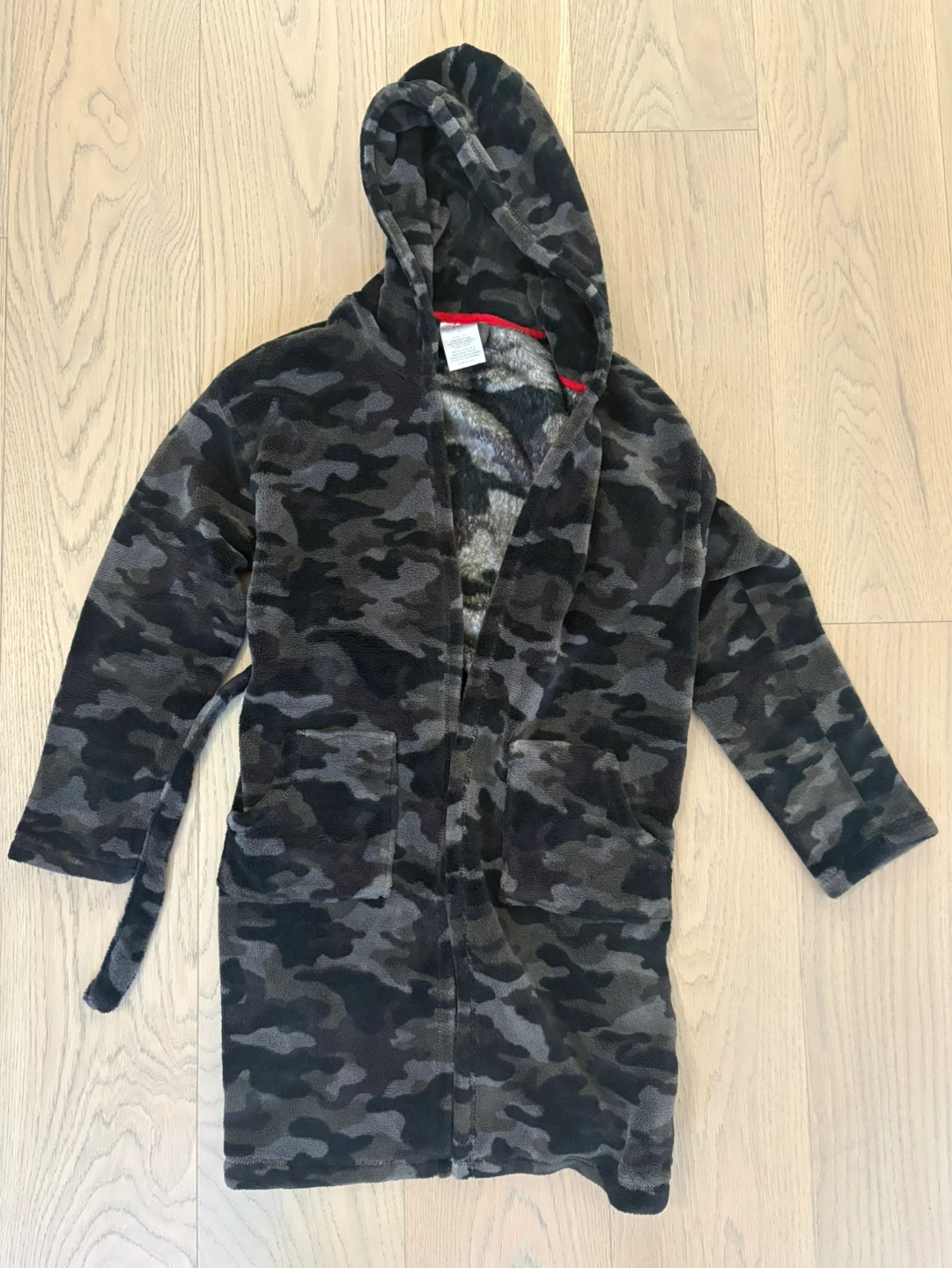 GAP Kids Camo Fleece Robe Size 12