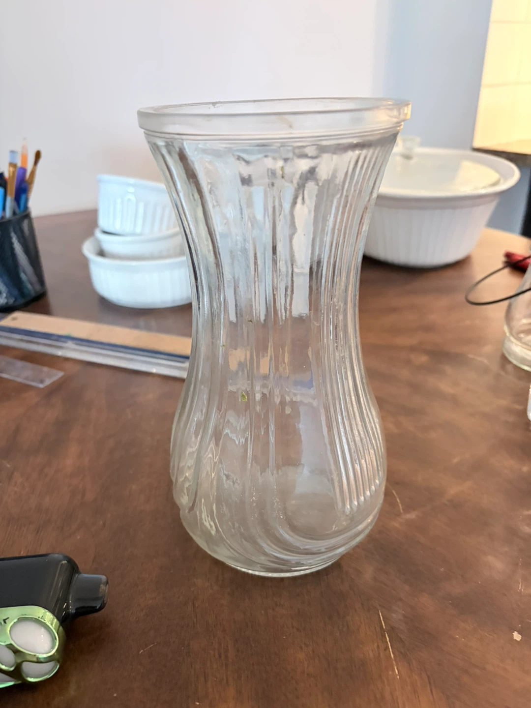 Assorted Clear Glass Vases - photo 4