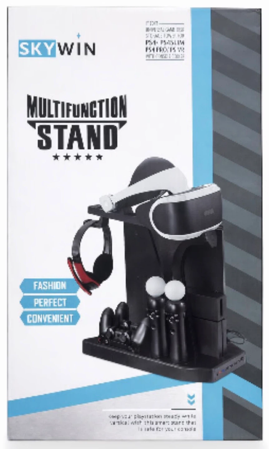 SKYWIN NIB All in ONE Charging Station PS4 Controls PS Move PSVR