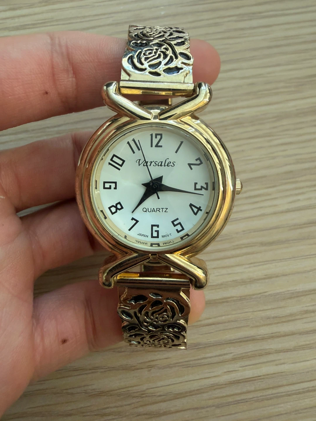 Versales Quartz Gold Tone Women's Watch