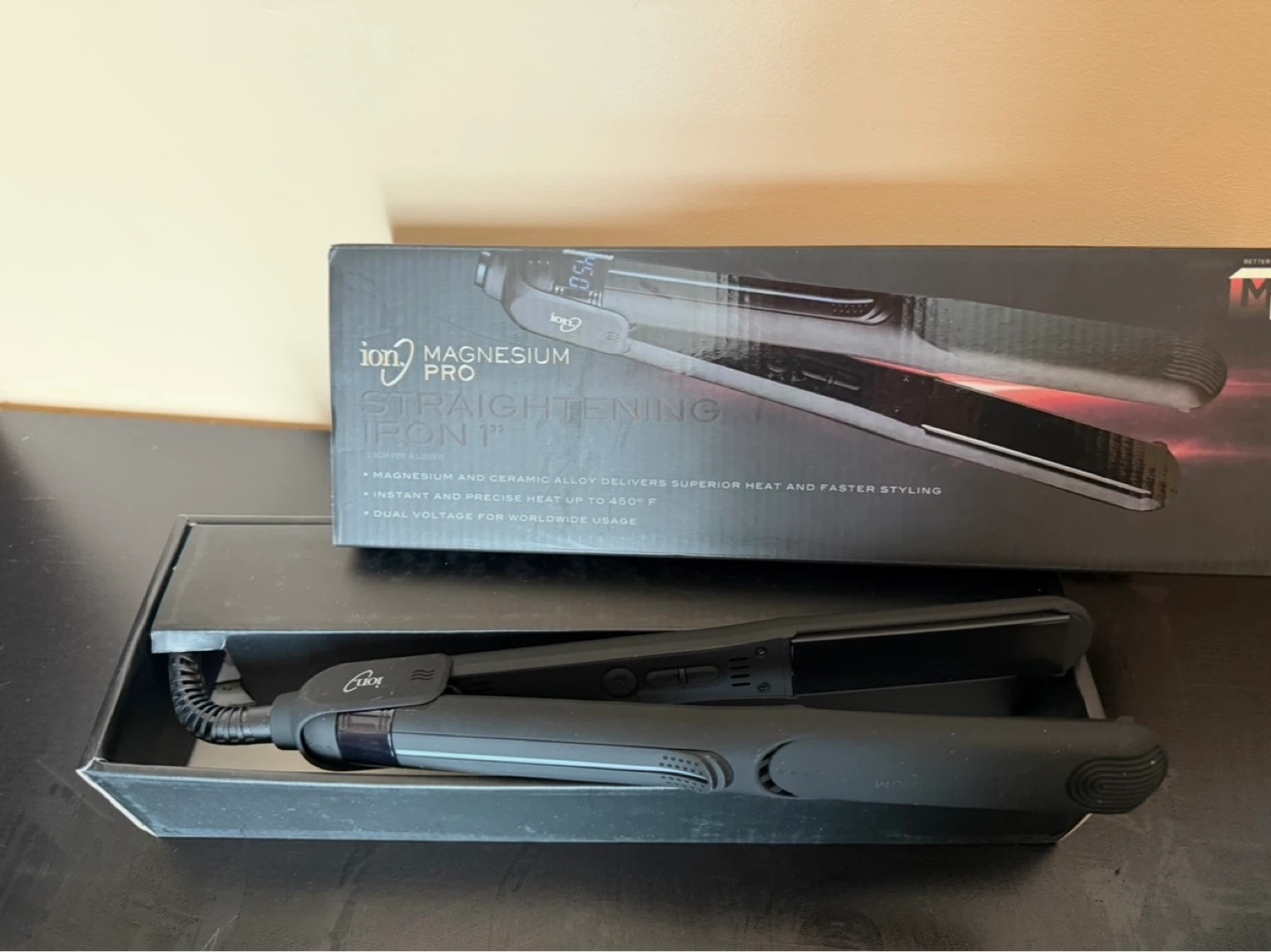 Ion Magnesium Pro Straightening Iron 1" - photo 2