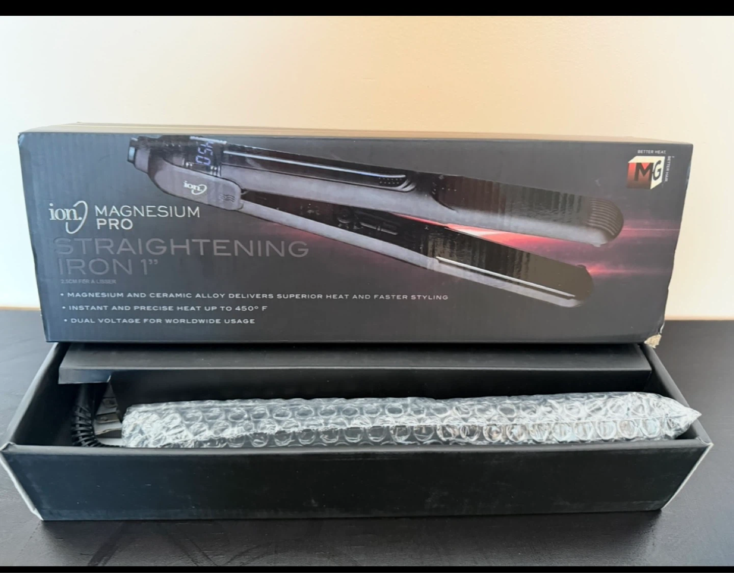 Ion Magnesium Pro Straightening Iron 1" - photo 3