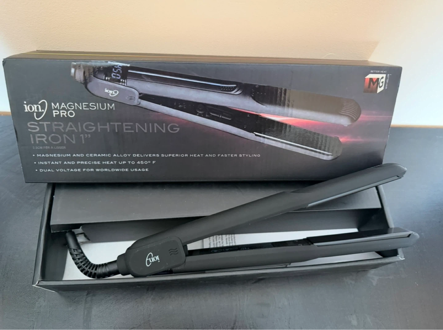 Ion Magnesium Pro Straightening Iron 1"