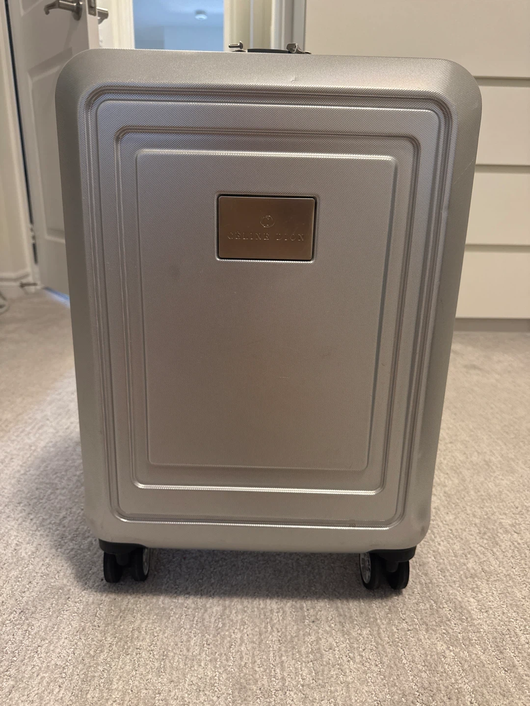 Celine Dion Silver Luggage