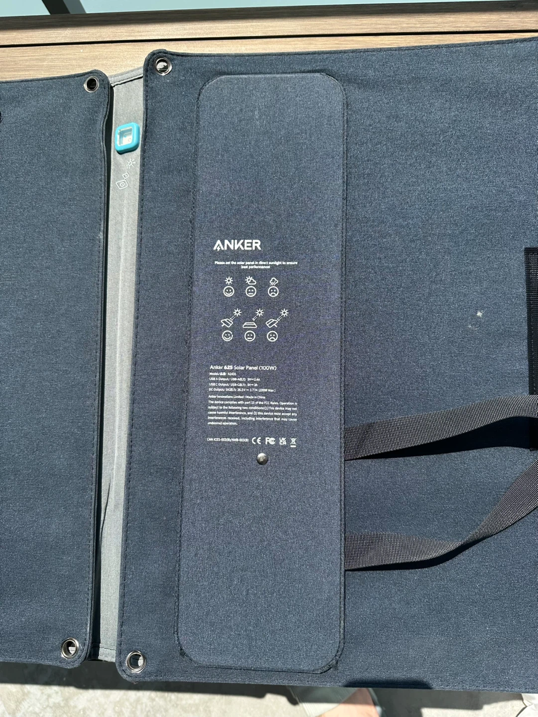 Anker SOLIX 100W Foldable Solar Panel - photo 5