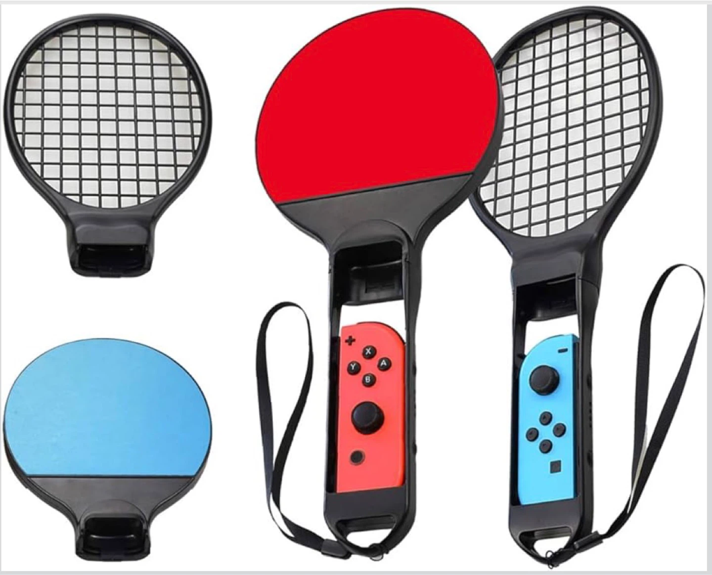 NIB Nintendo Switch Sports Bundle Table Tennis Rackets - photo 3