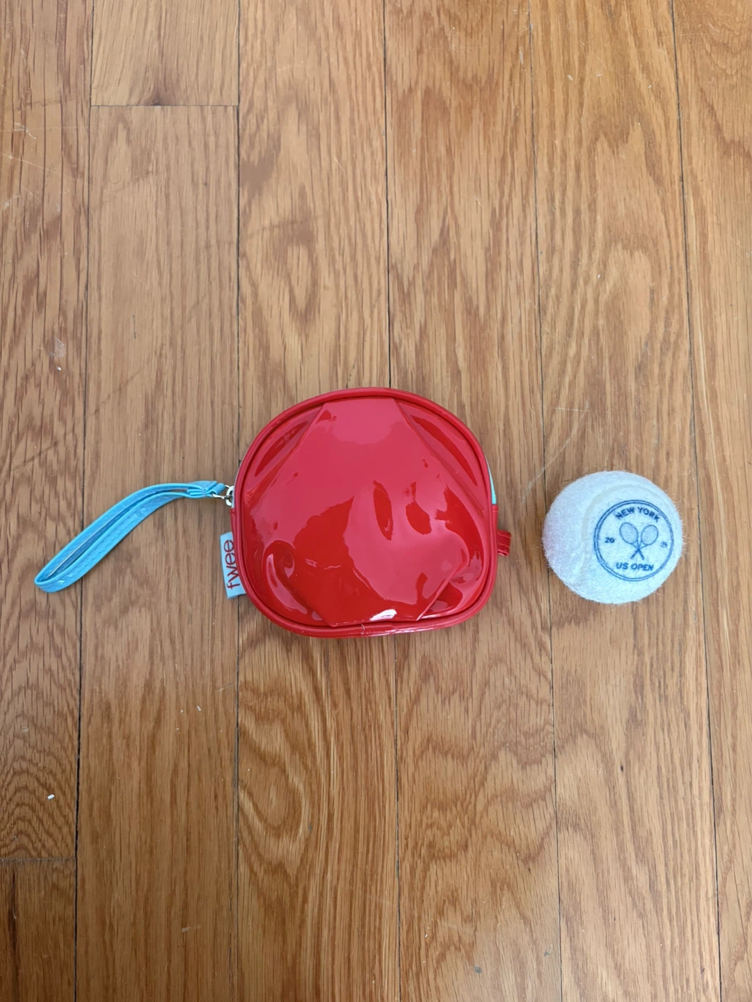 fwee Red Cosmetic Bag