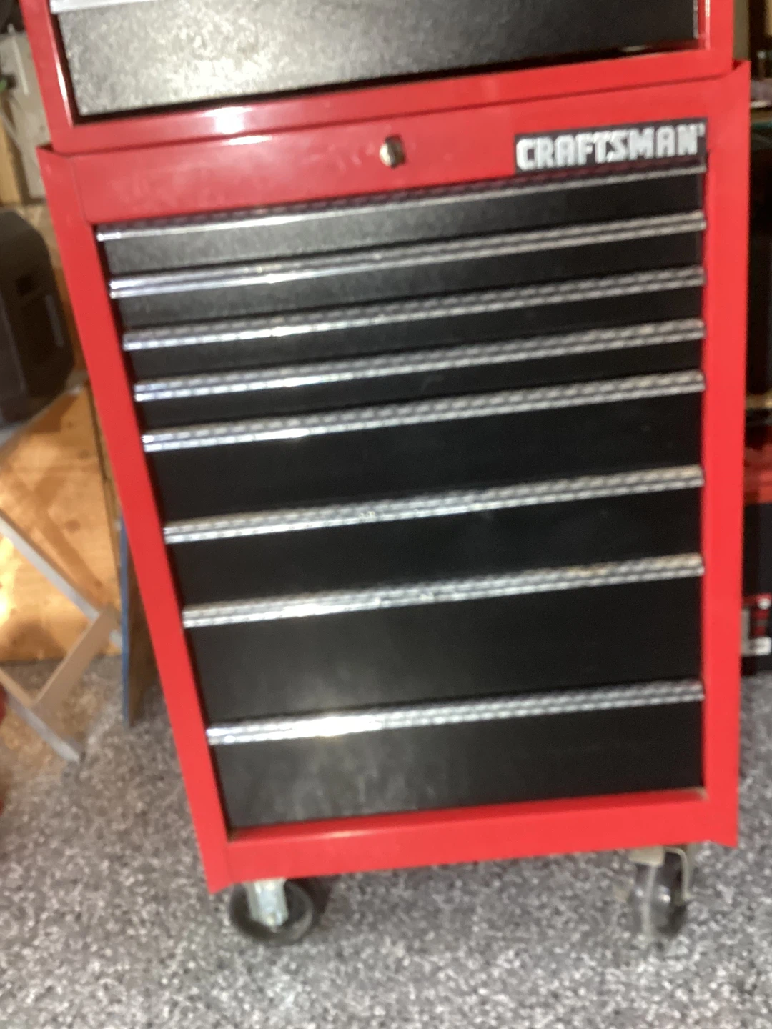 Craftsman Red and Black Rolling Tool Chest - photo 4