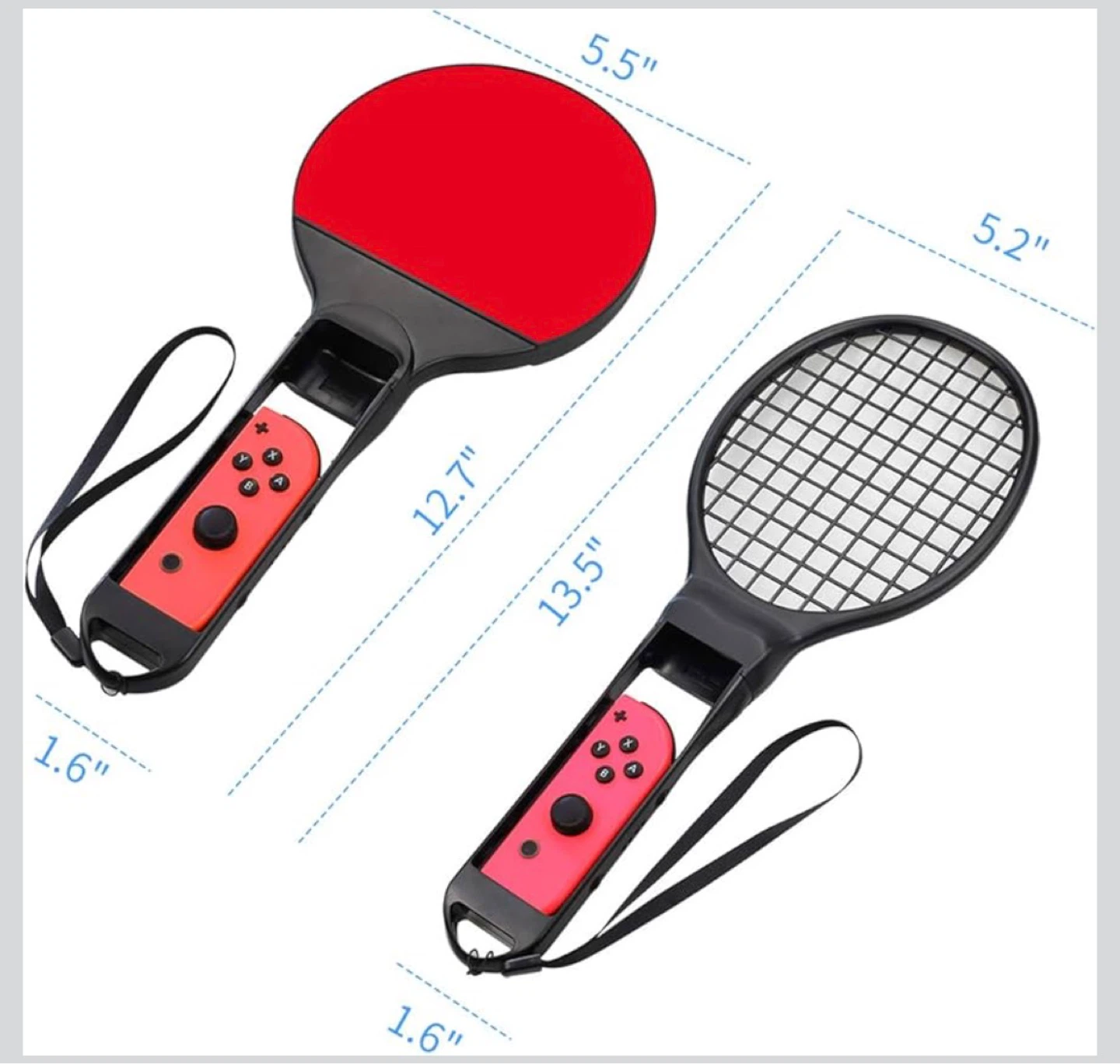 NIB Nintendo Switch Sports Bundle Table Tennis Rackets - photo 5
