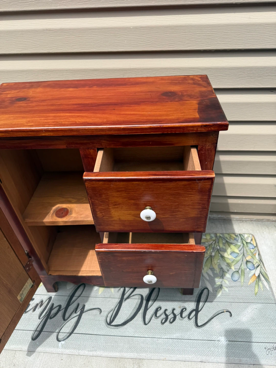 Wooden Cabinet with Drawers - photo 5