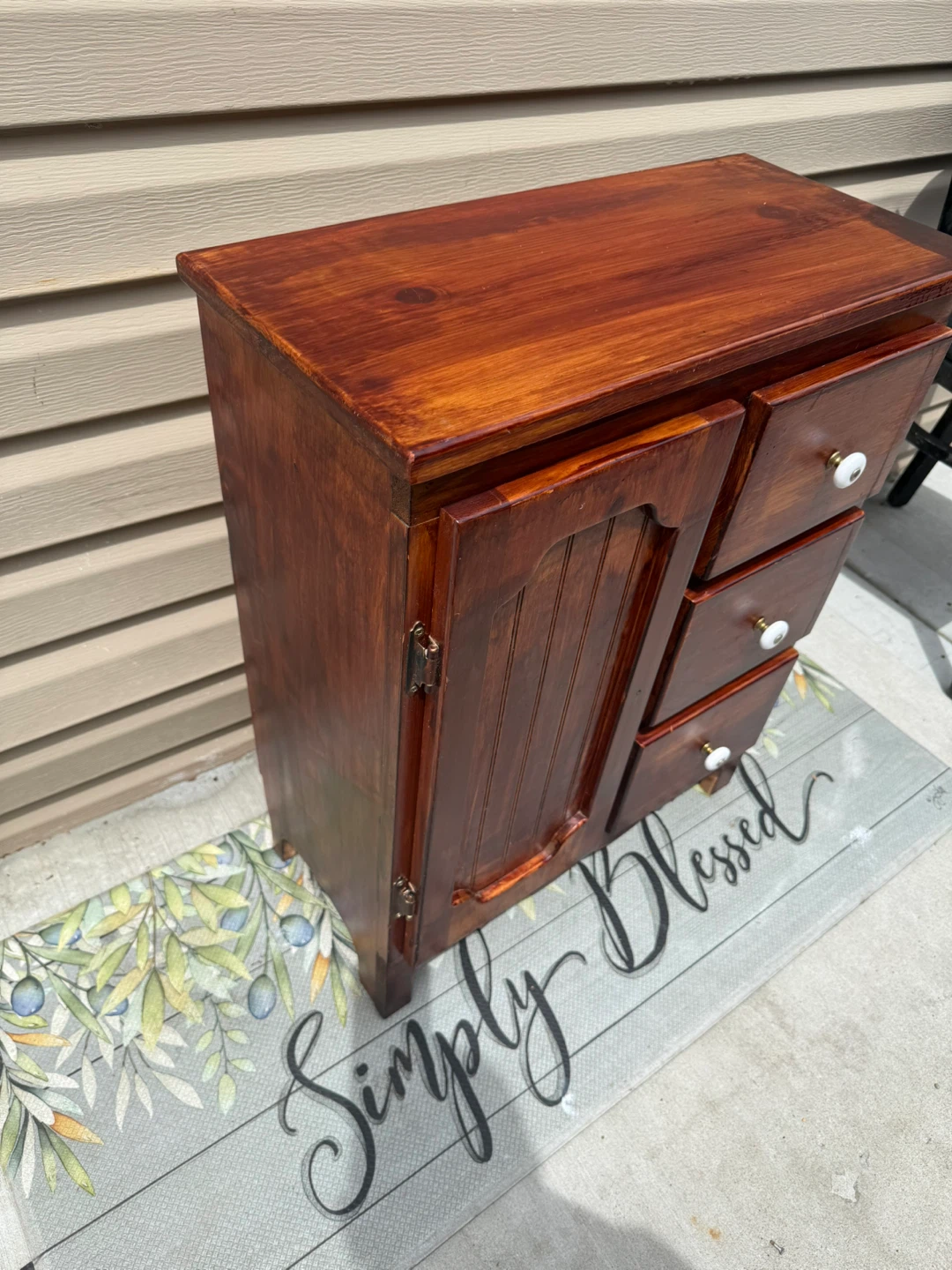 Wooden Cabinet with Drawers - photo 2