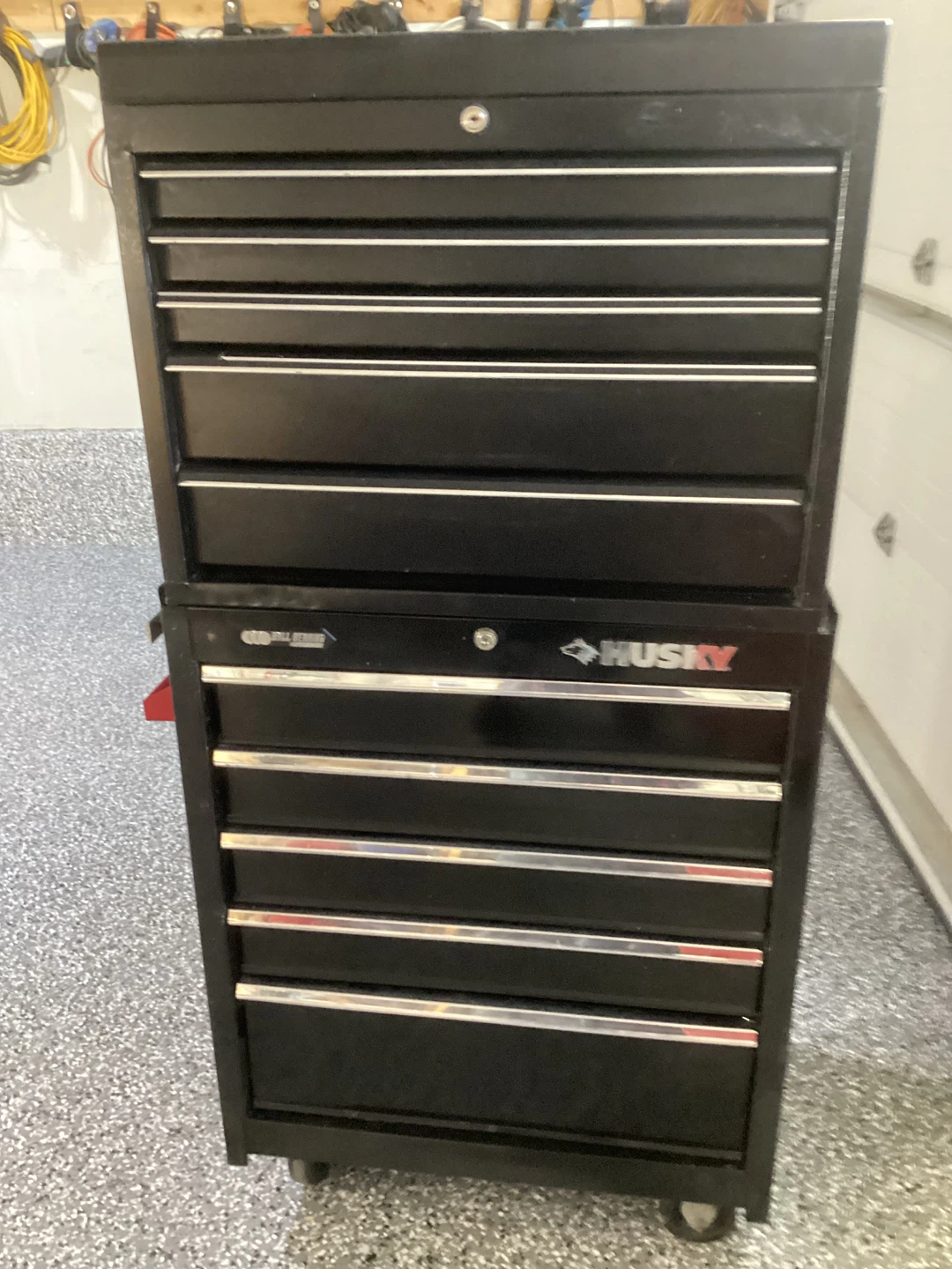 Husky Black 8-Drawer Rolling Tool Chest - photo 3