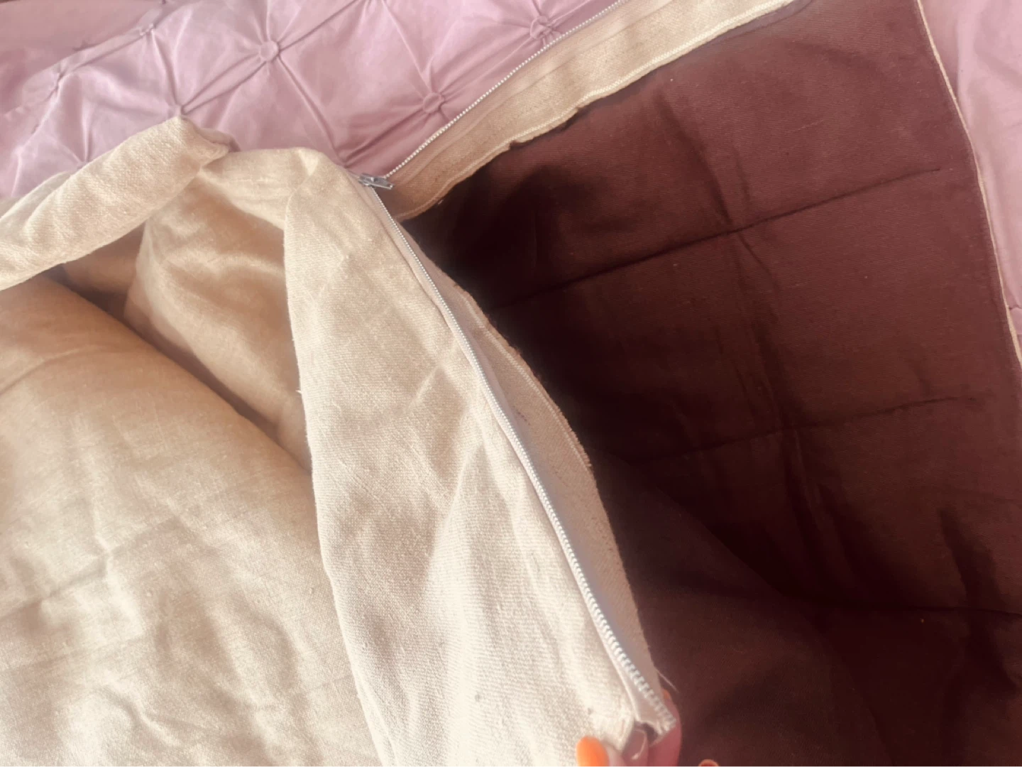 Hemp Linen Sleeping Bag with Organic Hemp filler - Double - photo 5