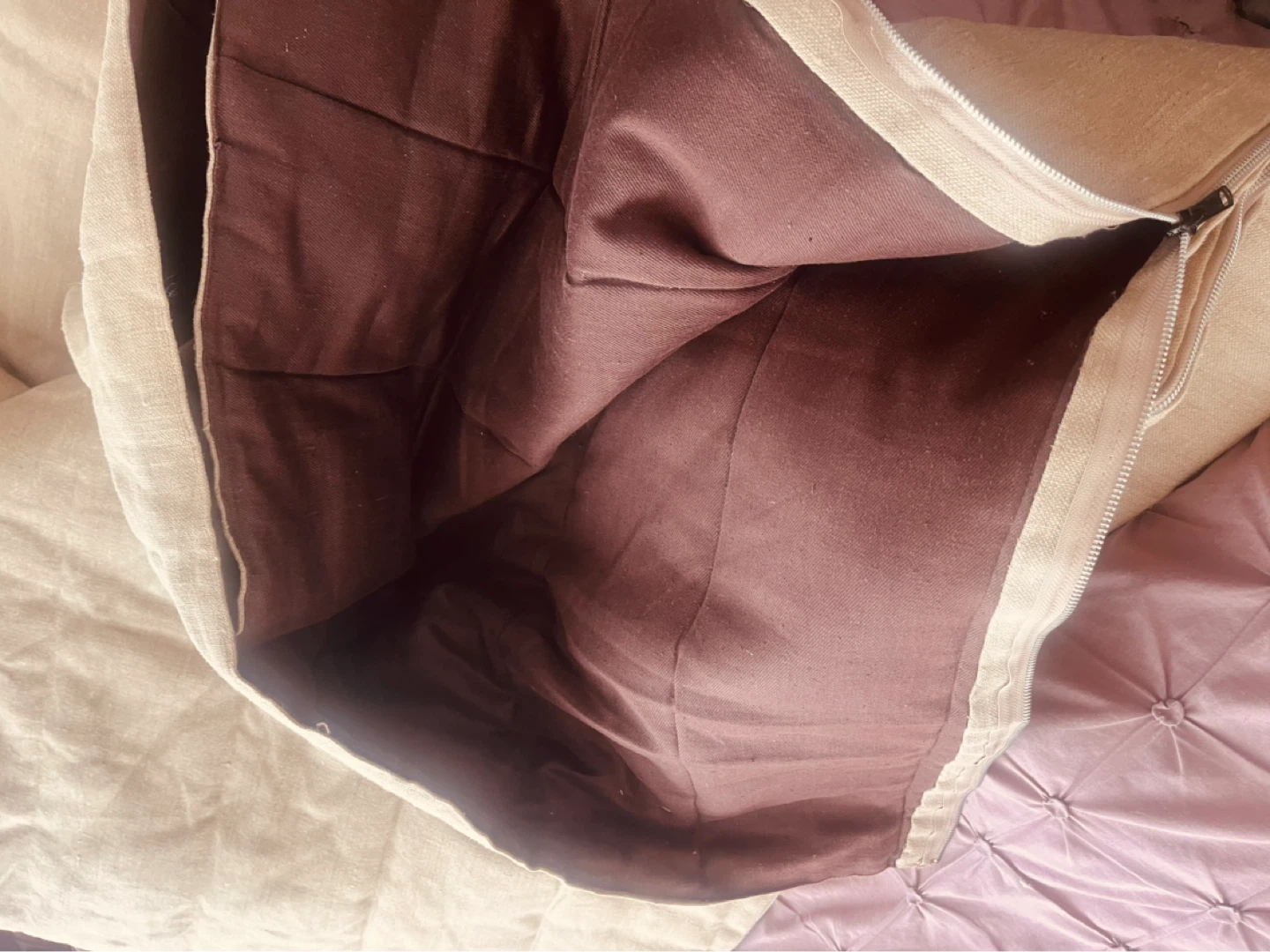 Hemp Linen Sleeping Bag with Organic Hemp filler - Double - photo 4