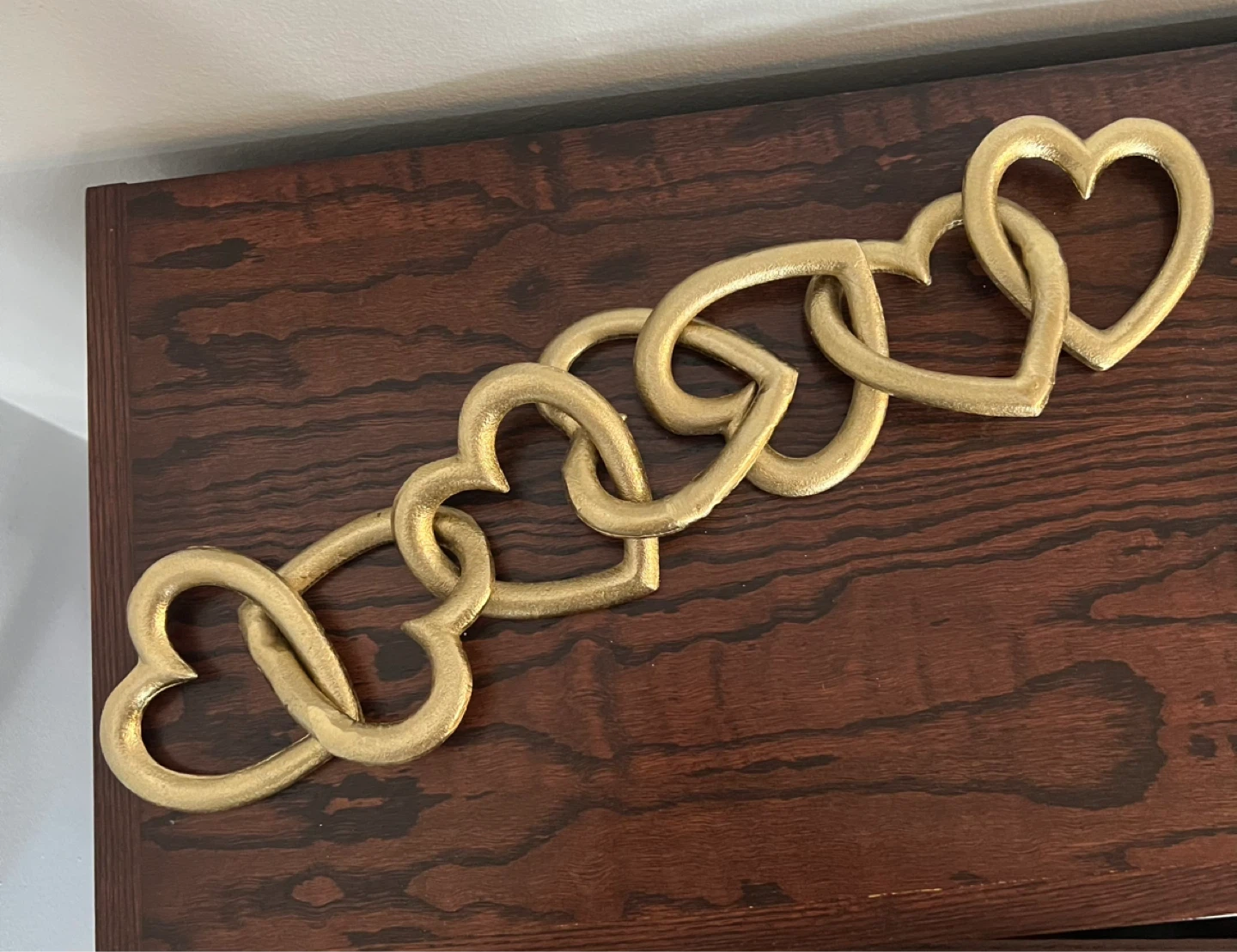 Gold Heart Chain Decor - photo 2