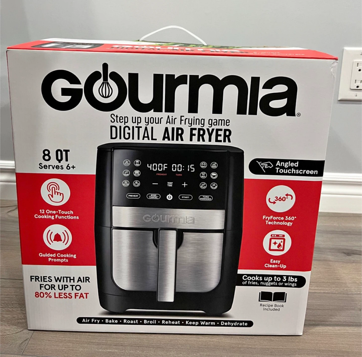 Gourmia 8QT Digital Air Fryer - photo 3