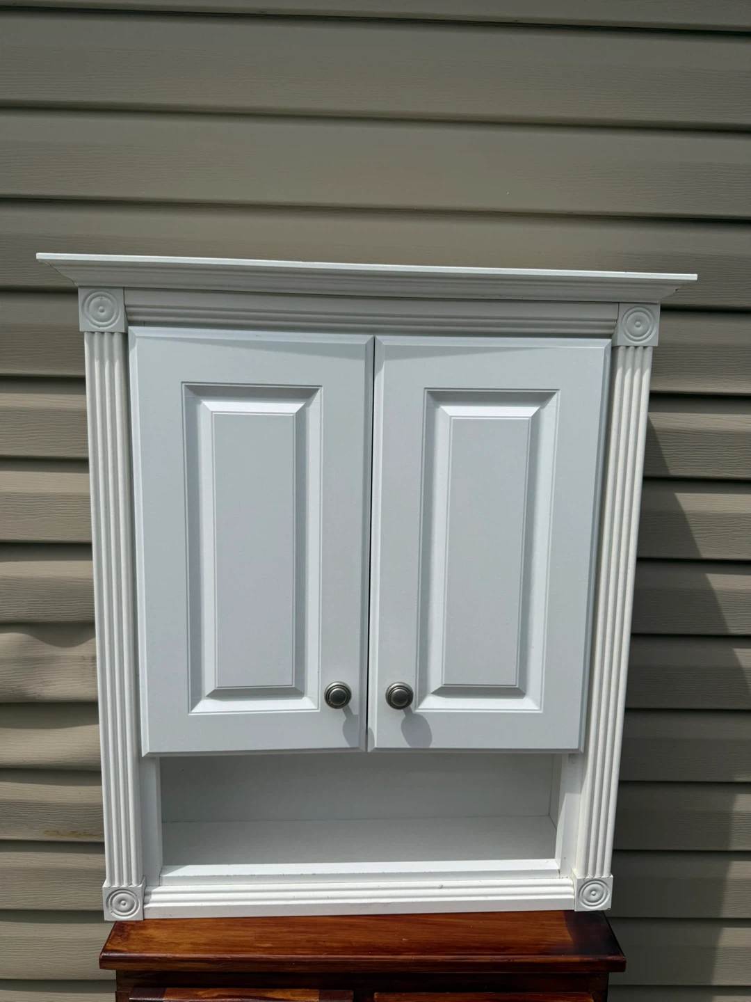 White  Cabinet with Double Doors - photo 3