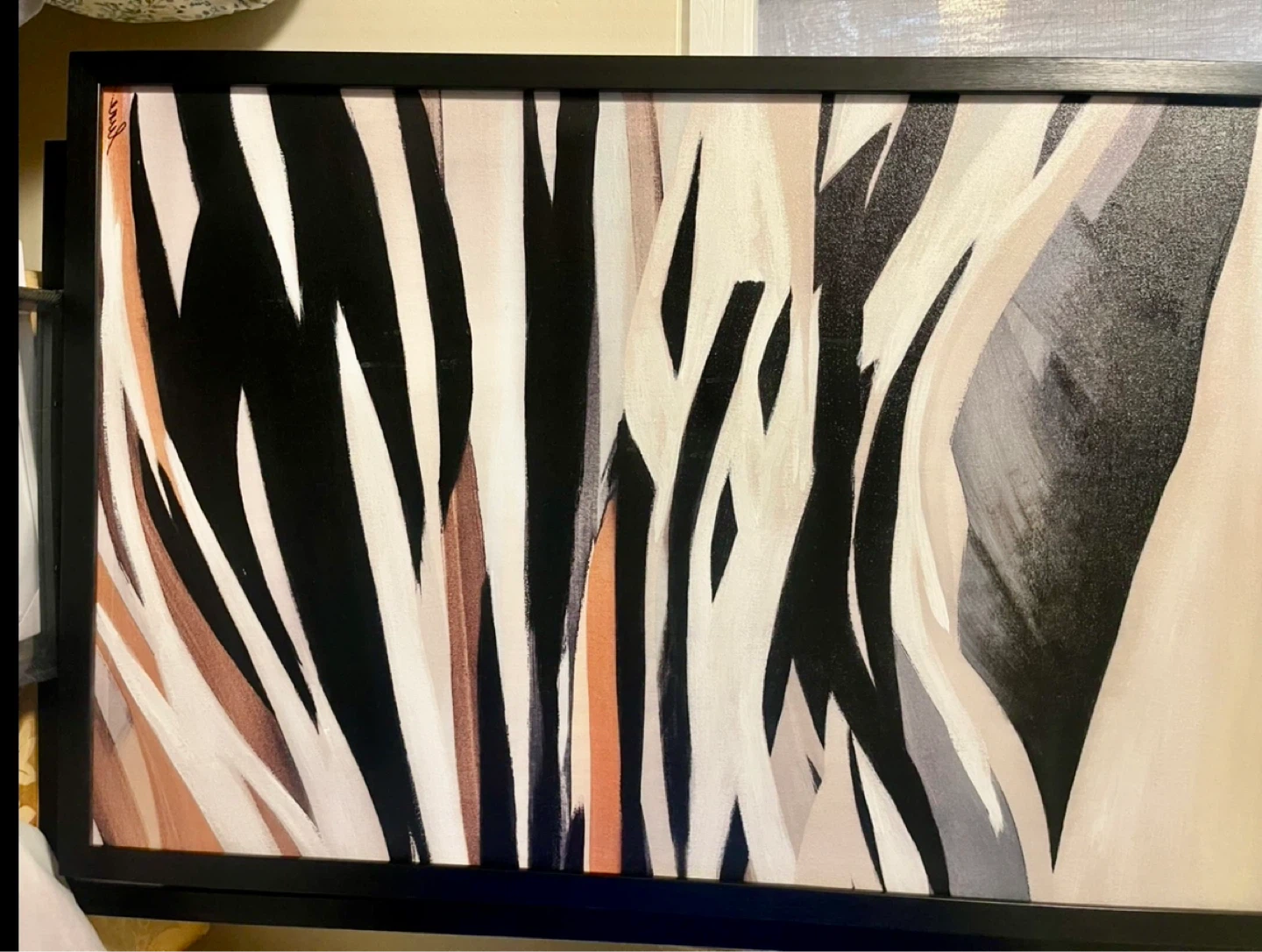 On Sale! Renwil "Lune" Abstract Landscape Framed Art Print