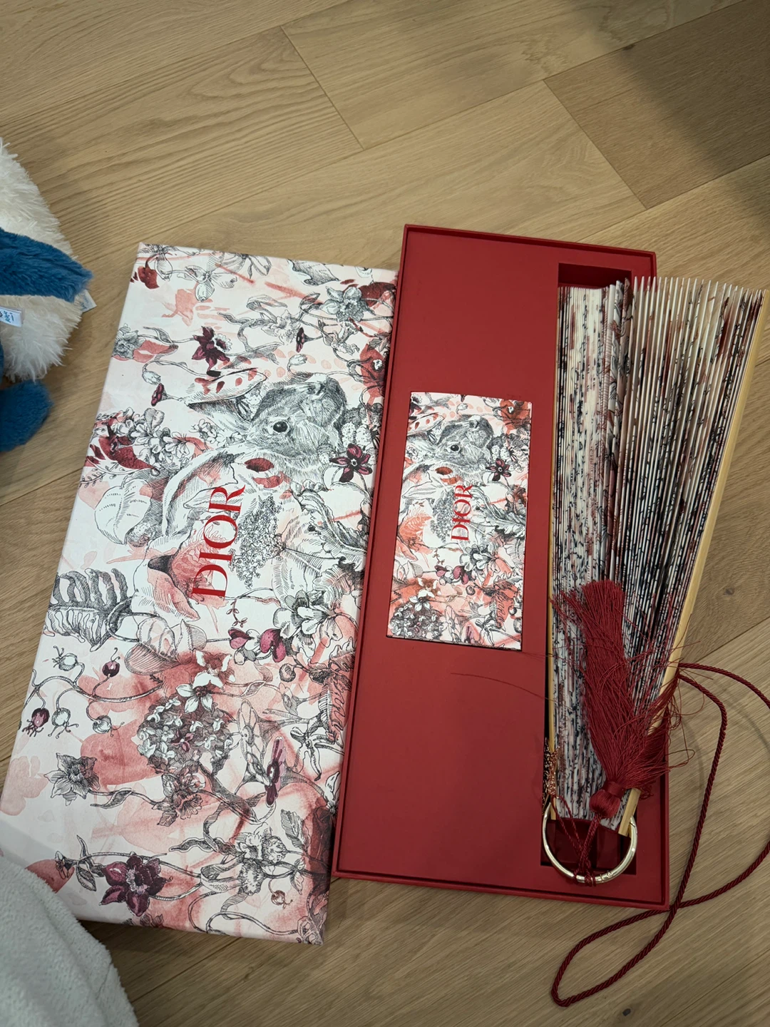 Dior Fan with Decorative Box