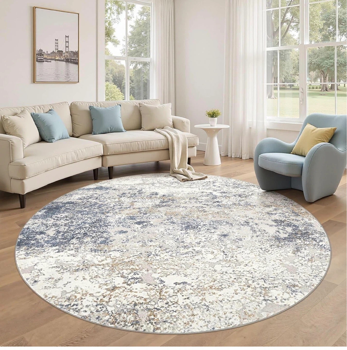 Round Area Rug - 6' Diameter - photo 3