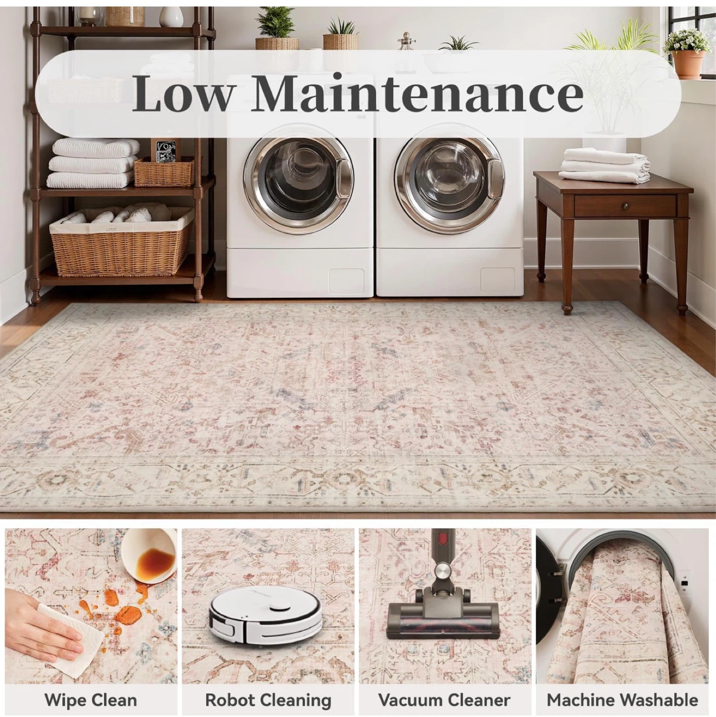 Persian Style Area Rug - Low Maintenance - photo 5