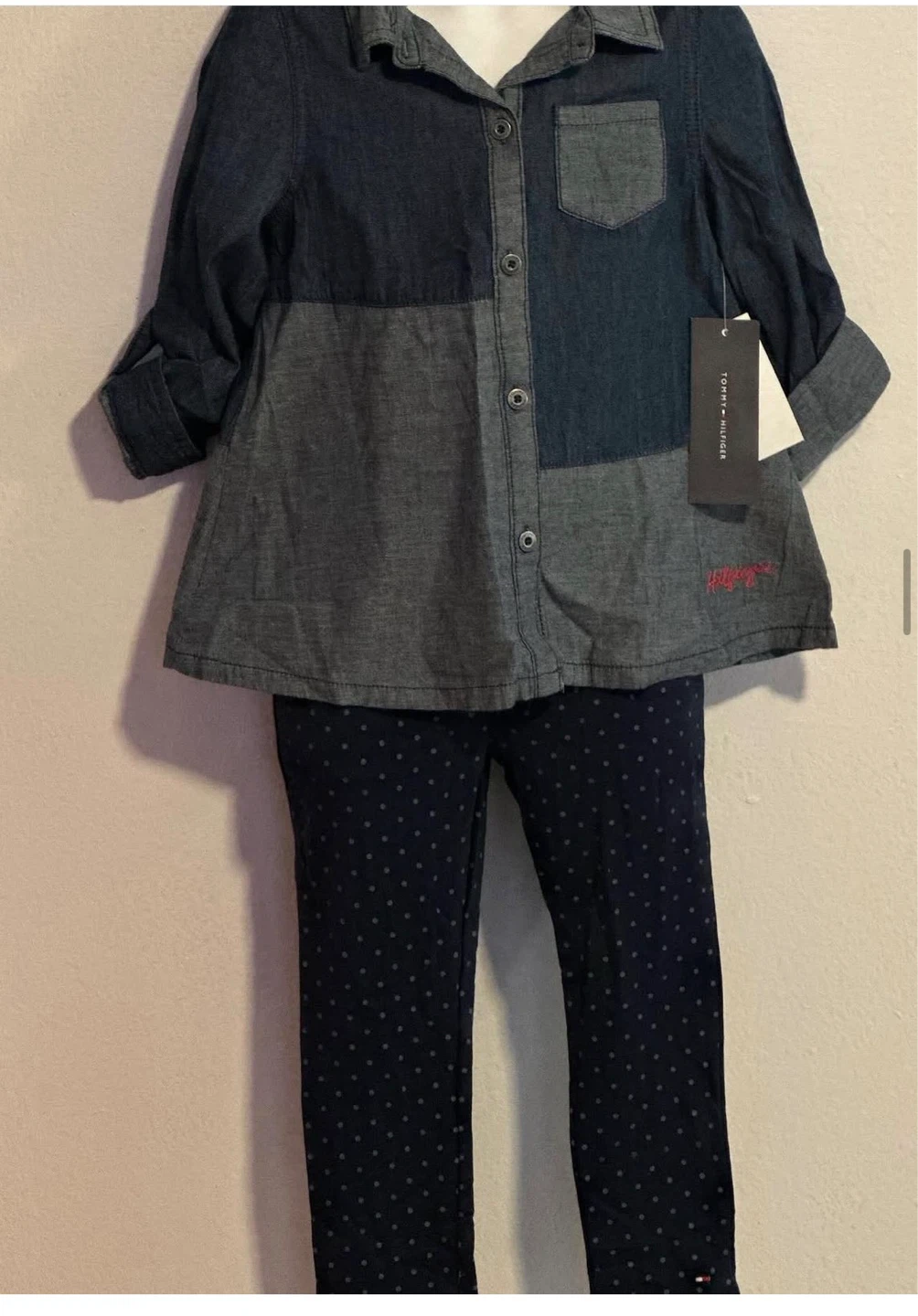 GIRLS 2PC LEGGINGS SUITE (SIZE:4T)