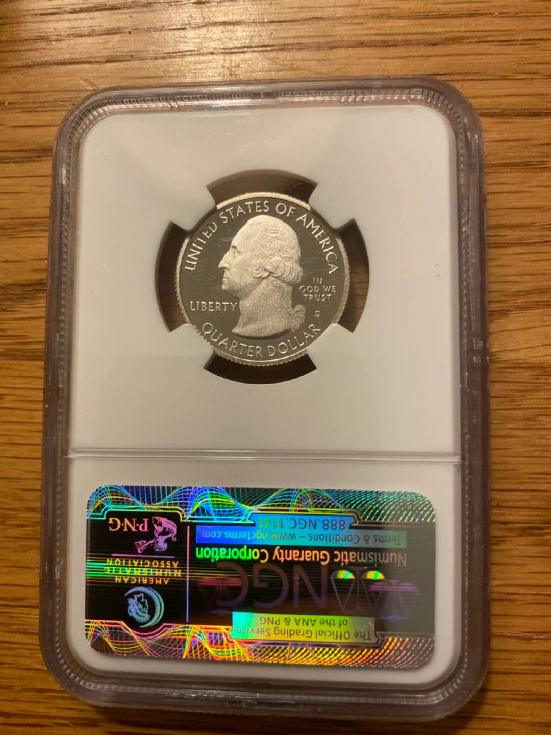 2010 Mount Hood Quarter PF 69 Ultra Cameo NGC Certified - photo 2