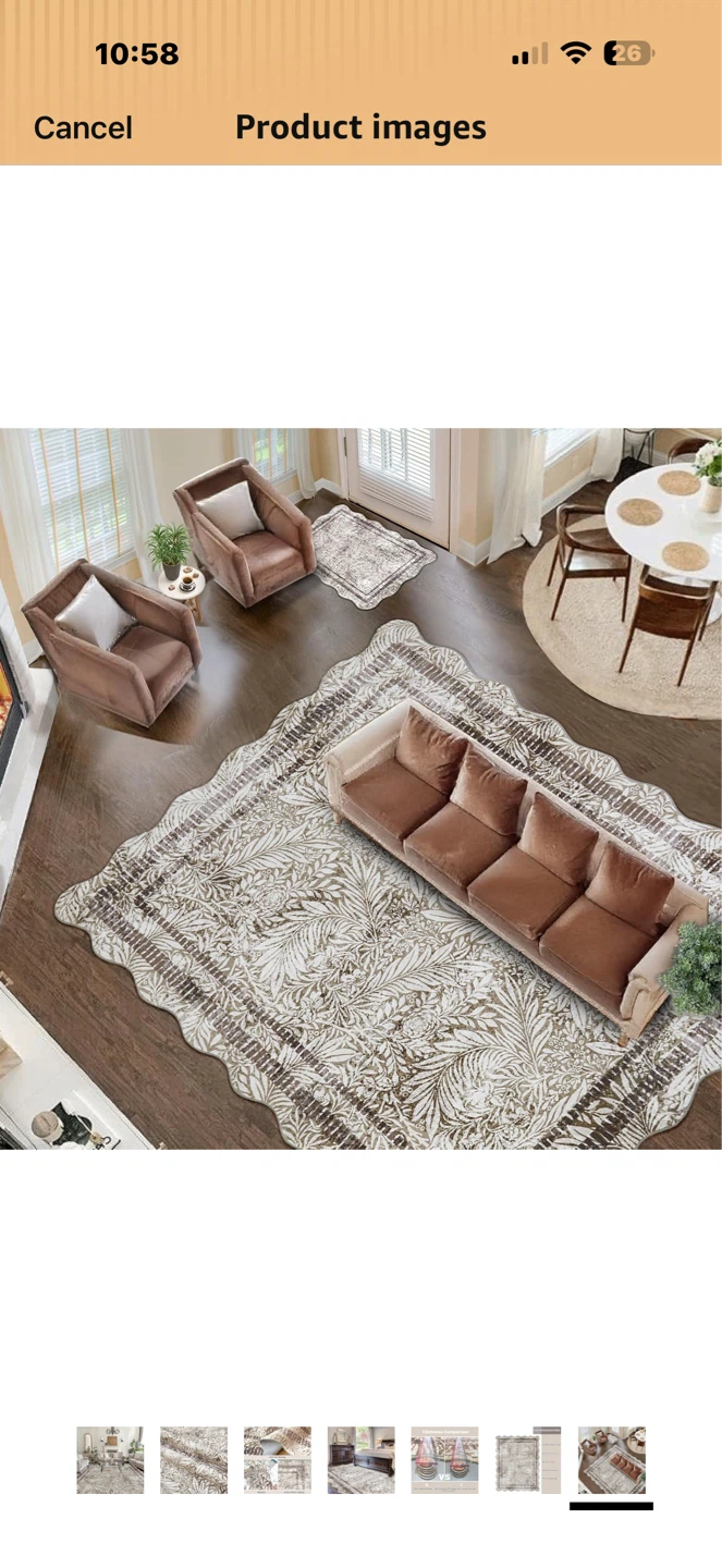 Botanical Floral Area Rug - photo 2