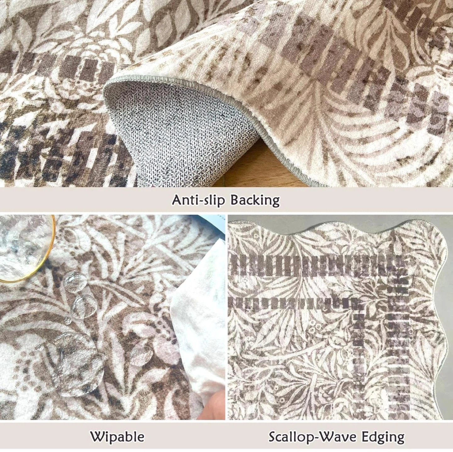 Botanical Floral Area Rug - photo 4