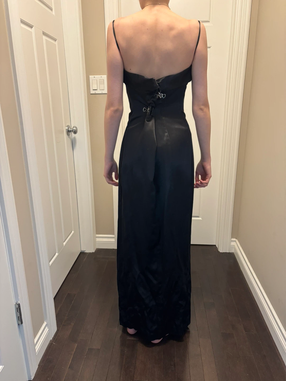 Maroon Formal Gown with Embroidered Bodice - photo 2