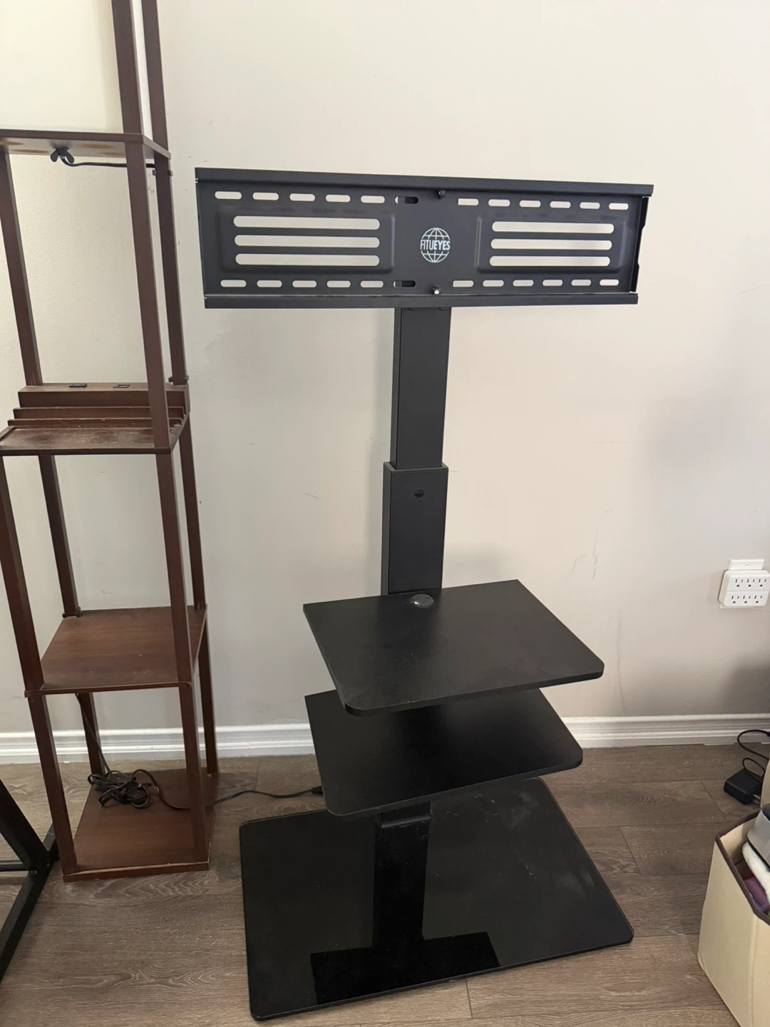 Floor TV Stand – Fits 27”–55” TVs