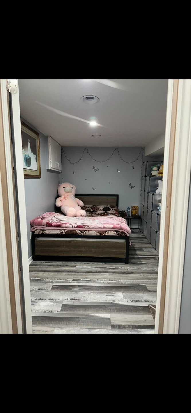 One bedroom basement