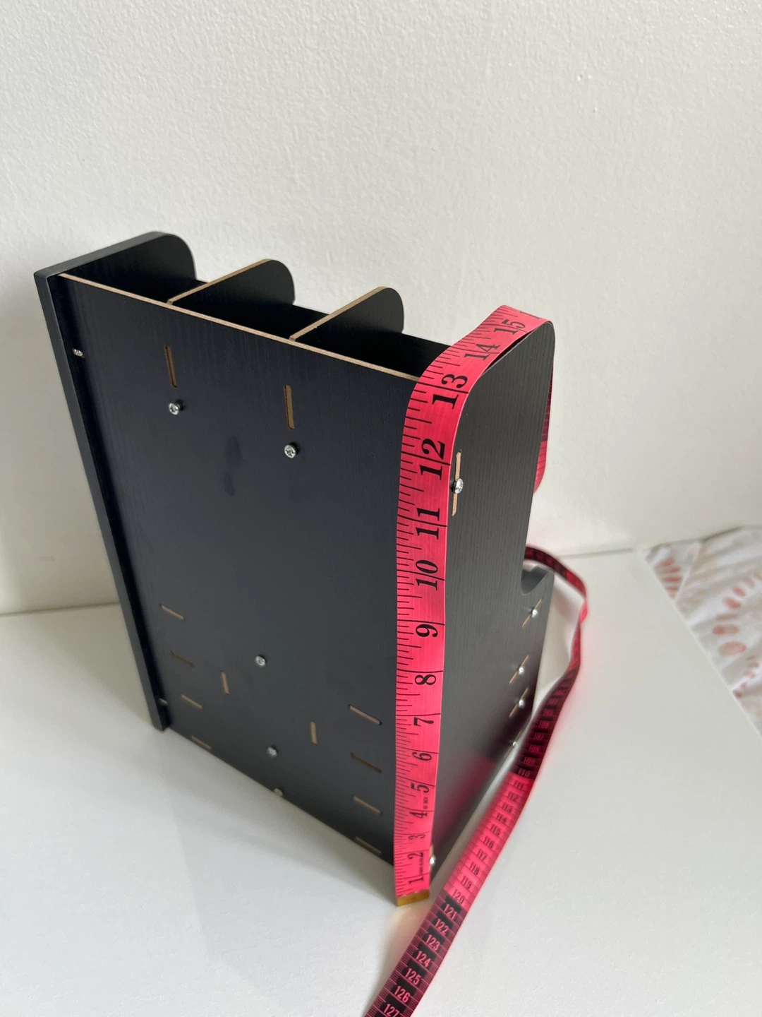 Black Desk Organizer with Drawer - photo 4