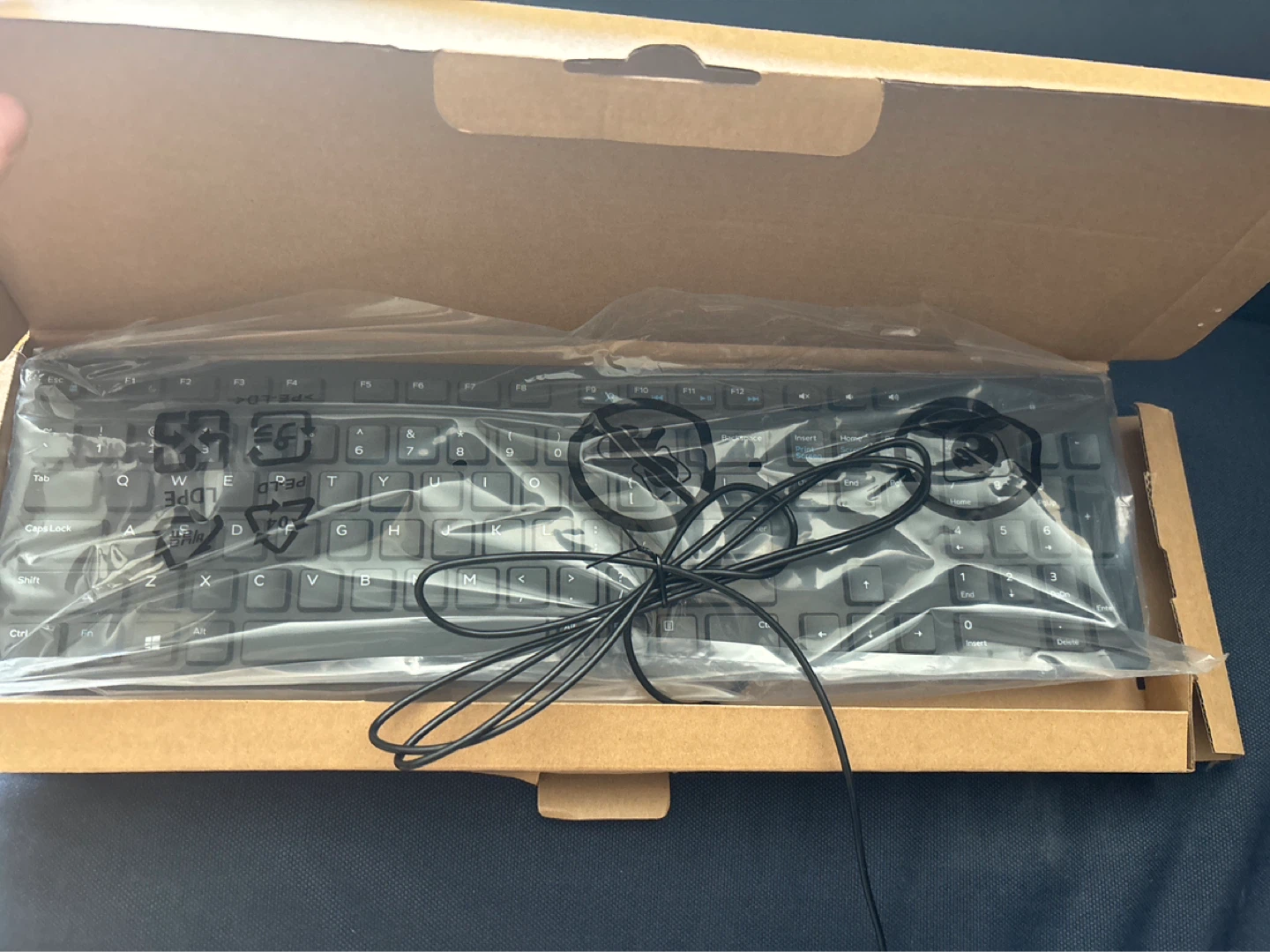 Dell KB216 Wired Keyboard - Black