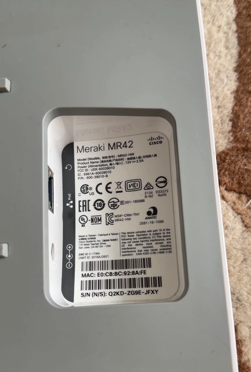 Cisco Meraki MX65 + MR42 - photo 3
