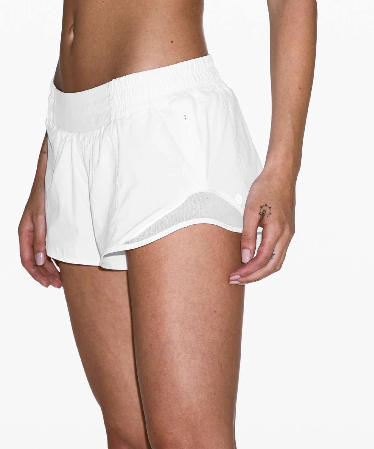 lululemon athletica Hotty Hot Shorts White
