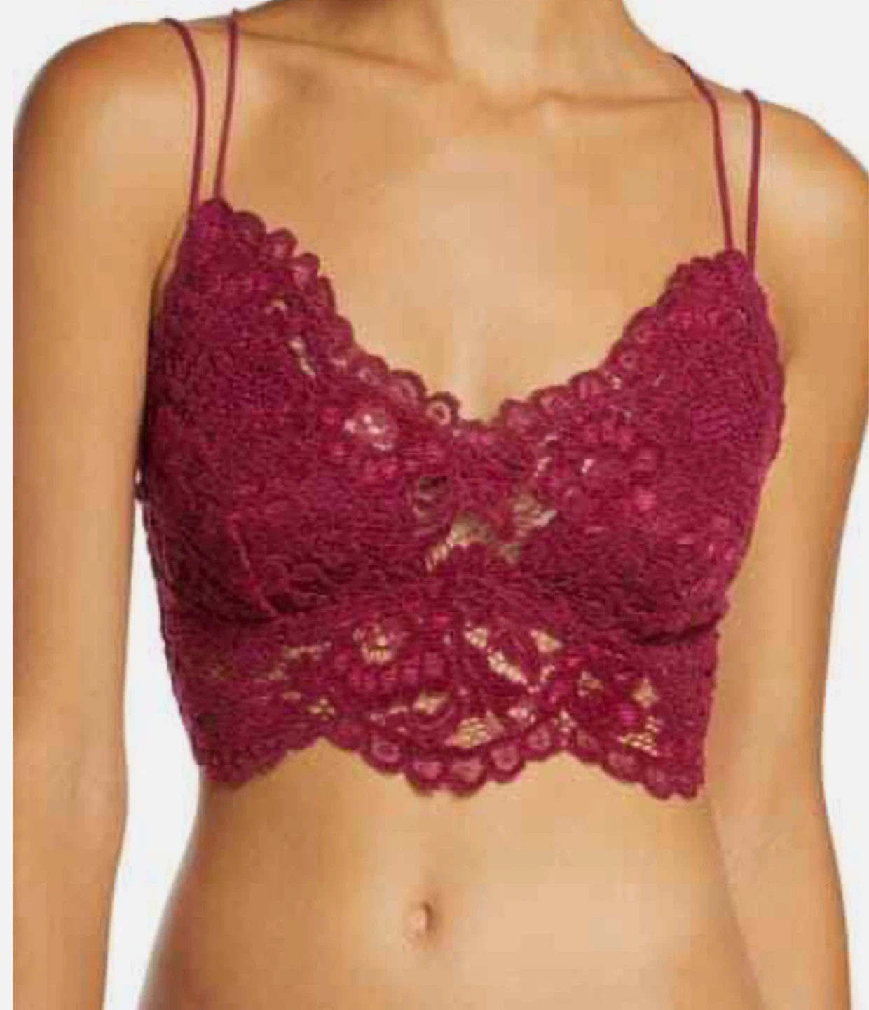 Free People - Lace Bralette - Size M
