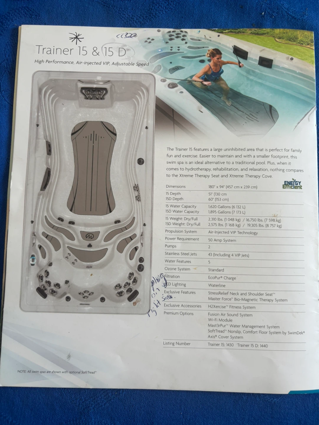 Master Spas H2X Trainer 15 & D 15 Swim Spa - photo 5