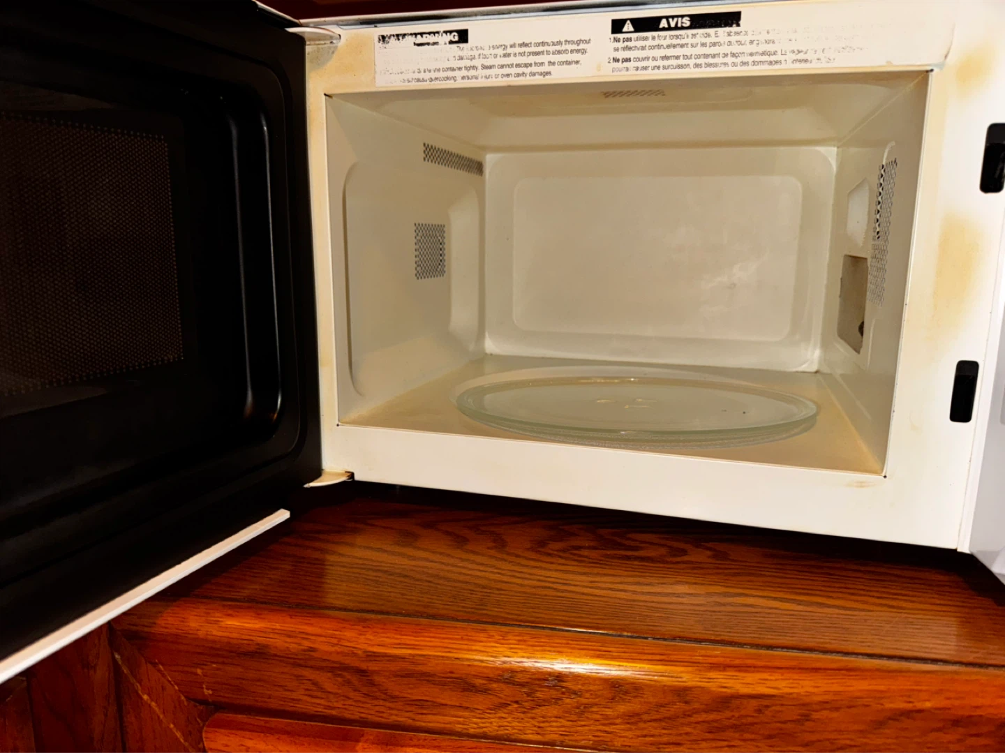 Panasonic 800W High Power Microwave - photo 3